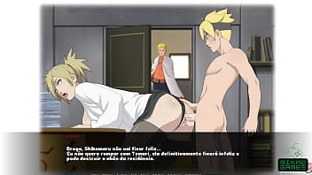 Cartoon porn video featuring Naruto and Temari's sexual encounter during family vacation